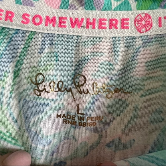 Lilly Pulitzer Finn Dress Large - Picture 3 of 3